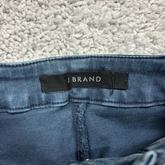 J Brand Jeans Womens 24 Natasha Sky High Skinny Exposed Button Fly Party Night - Picture 2 of 6